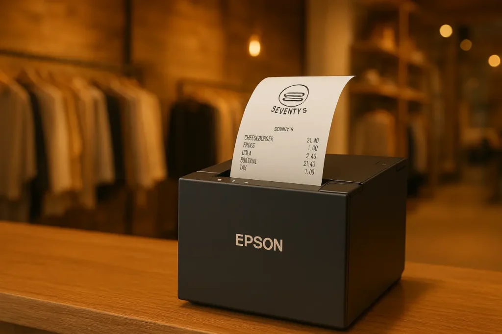 Epson impulsa ahorro de papel en recibos con tecnología POS