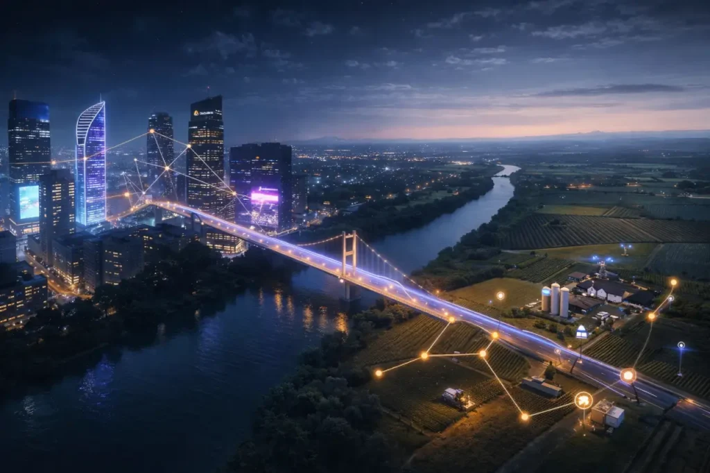 Colombia en la mitad del puente digital según OCDE. La brecha se nota más en la conectividad del campo y de zonas apartadas.