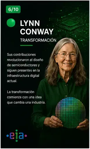 Lynn Conway

La transformación silenciosa detrás de cada microchip
