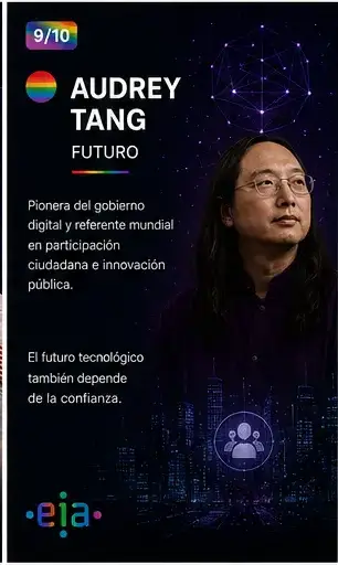 Audrey Tang El futuro ya está aquí