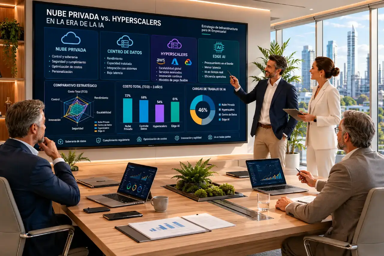 ¿Nube privada vs. hyperscalers en la era de la IA? BROADCOM